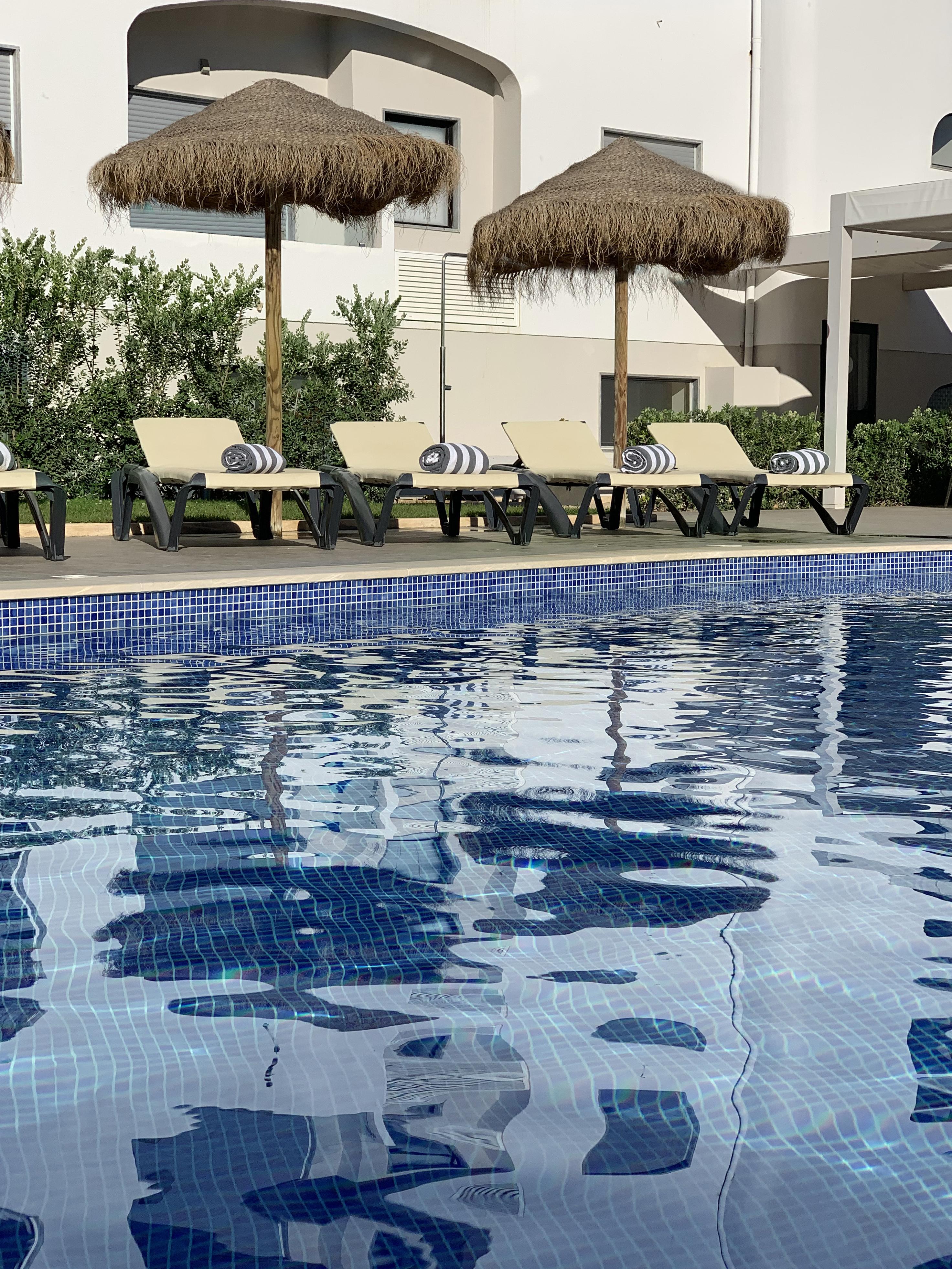 Agua Hotels Alvor Jardim Esterno foto